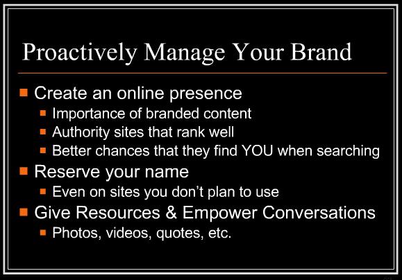 Why you need to manage your online reputation